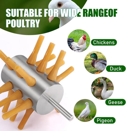 Chicken Plucker Drill Attachment