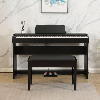 88-Key Weighted Hammer Action Keyboard Piano with 3 Pedals