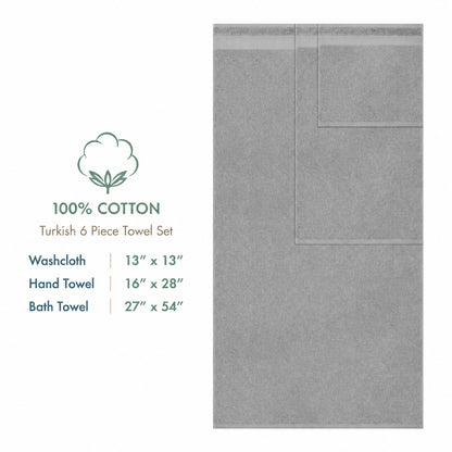 6 Pack Bathroom Towel