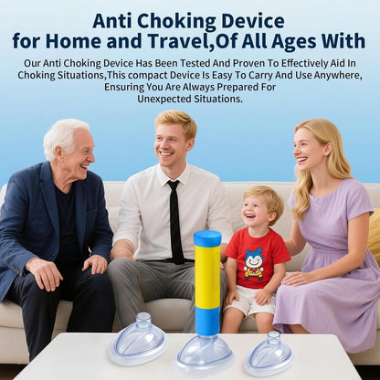 Anti Choking Device Portable Emergency Airway Suction Tool for Home & Travel