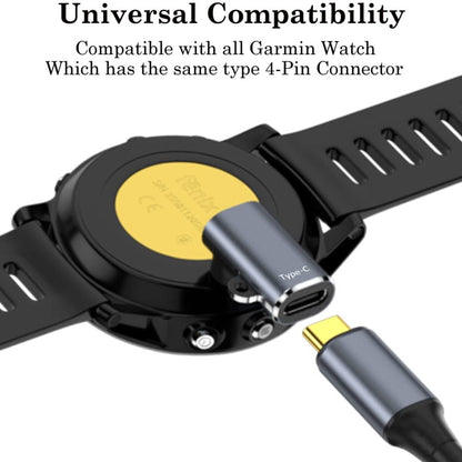 Micro to Garmin Watch Charging Adapter