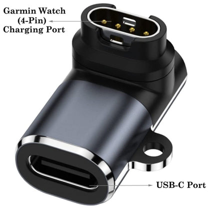 Micro to Garmin Watch Charging Adapter