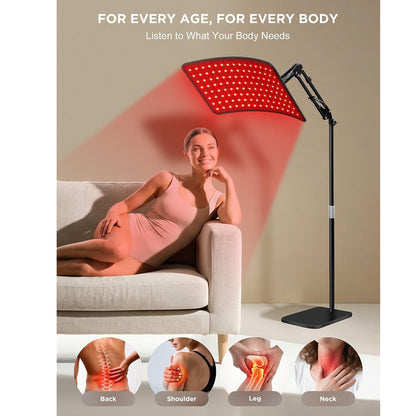 LED Red Light Therapy Lamp