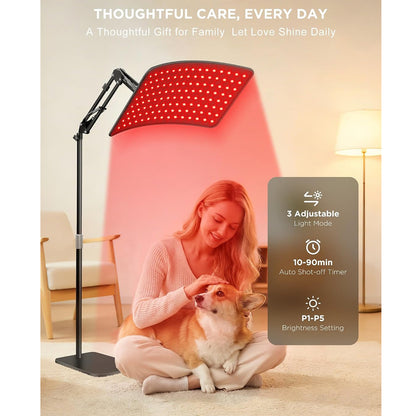 LED Red Light Therapy Lamp