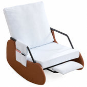 Recliner Chair Adjustable Rocking Chair with 3-Level Backrest,