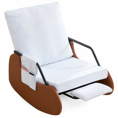 Recliner Chair Adjustable Rocking Chair with 3-Level Backrest,