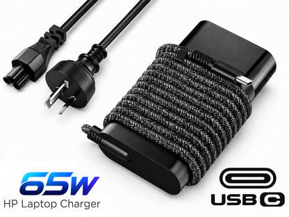 65W HP Laptop Charger USB C