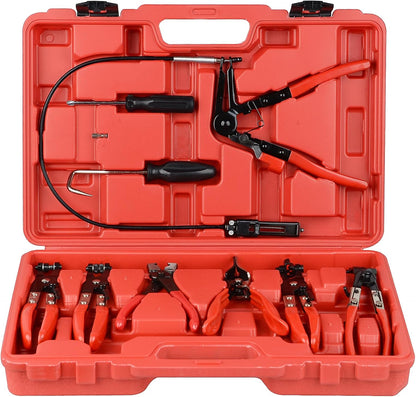 Hose Clamp Clip Plier Kit