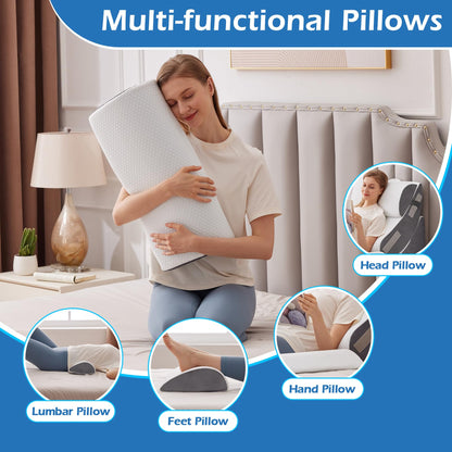 6PCS Orthopedic Bed Wedge Pillow Set