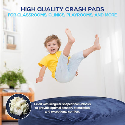 Sensory Crash Pad with Soft Velvet Cover