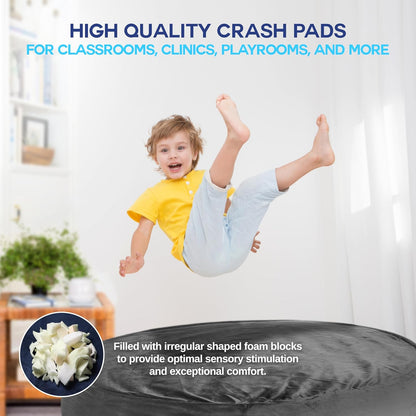 Sensory Crash Pad with Soft Velvet Cover
