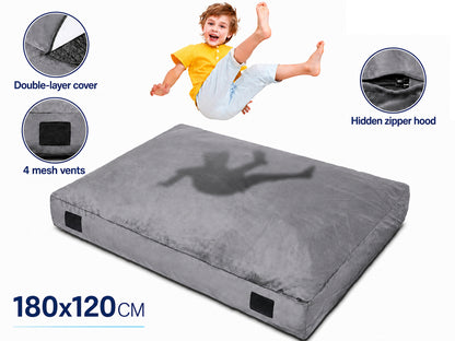 Sensory Crash Pad with Soft Velvet Cover