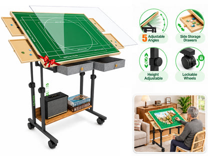 Jigsaw Puzzle Table Height Adjustable