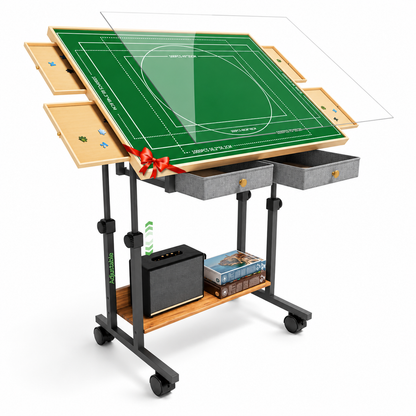 Jigsaw Puzzle Table Height Adjustable