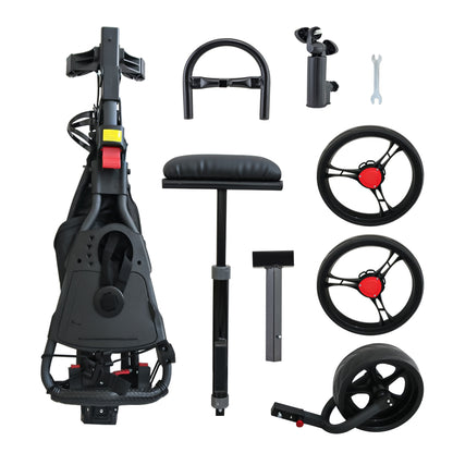 3 Wheel Golf Trundler – 3 Wheel Golf Push Cart Lightweight