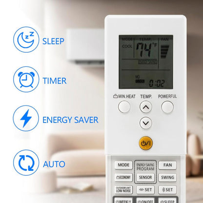 Fujitsu Heat Pump Remote Replacement
