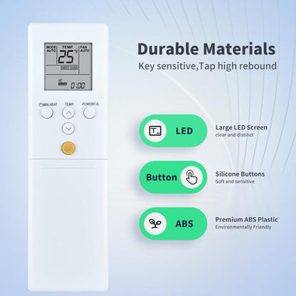 Fujitsu Heat Pump Remote Replacement