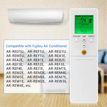 Fujitsu Heat Pump Remote Replacement