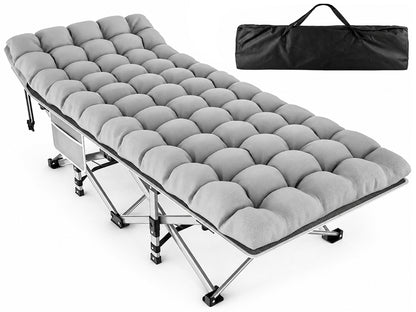 Folding Camping Bed Cots with Mattress
