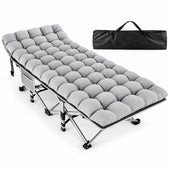 Folding Camping Bed Cots with Mattress