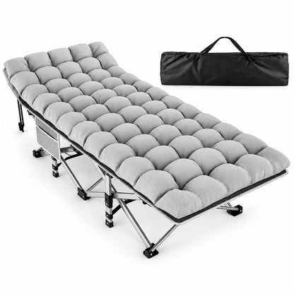Folding Camping Bed Cots with Mattress