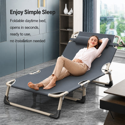 Folding Camping Bed Cots with Mattress
