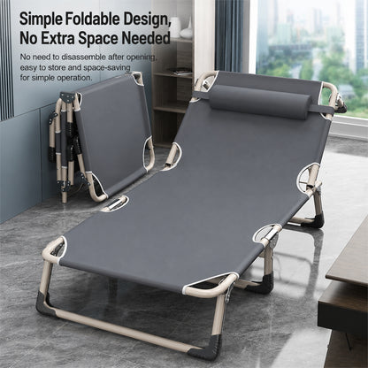 Folding Camping Bed Cots with Mattress