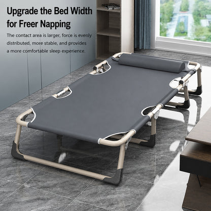 Folding Camping Bed Cots with Mattress