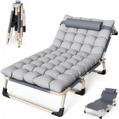 Folding Camping Bed Cots with Mattress
