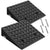 Rubber Curb Ramp 2 Piece Set 48x32cm - Black