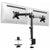 Dual Gas Spring Monitor Arm Desk Mount for 13-30 Inch Monitors