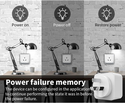 Tuya WiFi Smart Plug – 16A Smart Socket with App & Voice Control