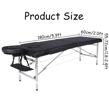 Portable Folding Massage Table 300kg Capacity