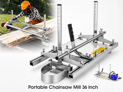 Portable Chainsaw Mill Chain Saw Mill 36"