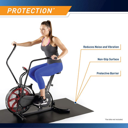 Non - Slip Foldable Treadmill Mat