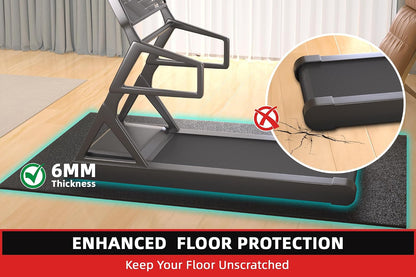 Non - Slip Foldable Treadmill Mat