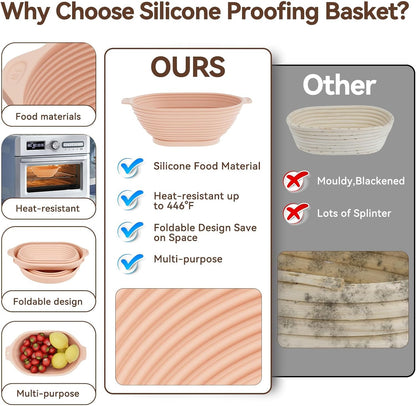 Sourdough Proofing Baskets Banneton Bowls
