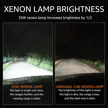 1 Pair D1S HID Xenon Car Headlight Bulb 35W 4300K