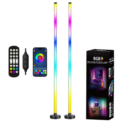Corner Floor Lamp, 2 Pack LED Corner Lamp