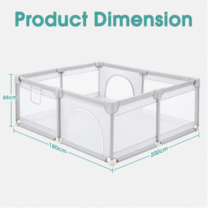 Playpen Play Fence Play Gym Mat 180 x 200cm
