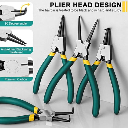 Circlip Pliers Set 4Pcs