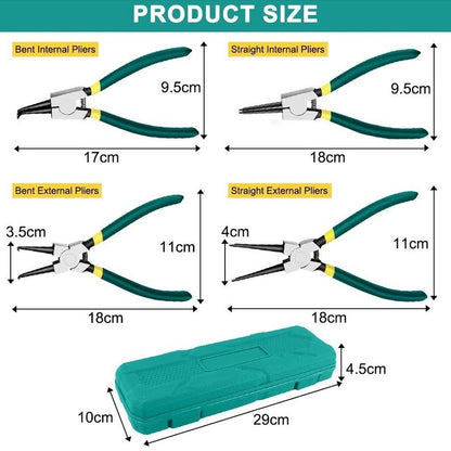 Circlip Pliers Set 4Pcs