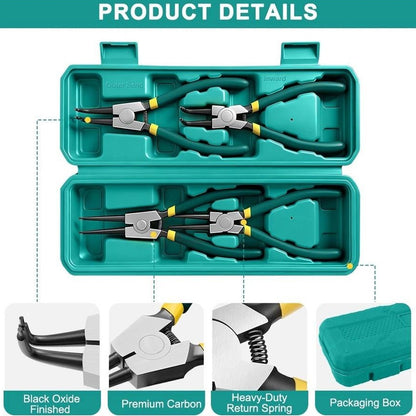Circlip Pliers Set 4Pcs