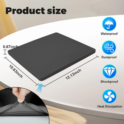 Silicone Shockproof Protective Cover for Starlink Mini Black