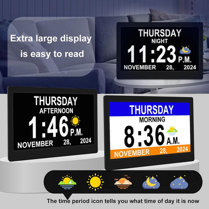 Alarm Clock Large LED Clock