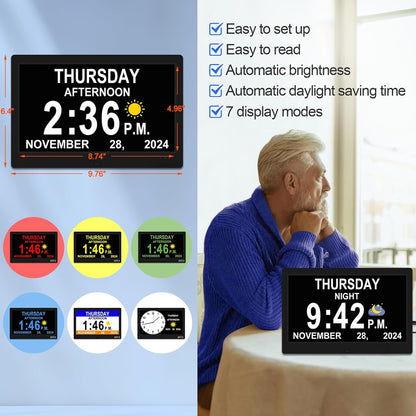 Alarm Clock Large LED Clock