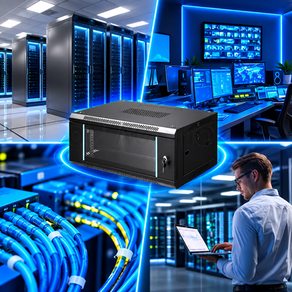 6U Cabinet Server Network Data Rack