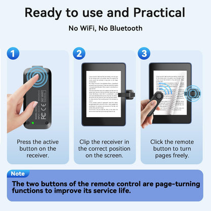 Page Turner for Kindle, Remote Control