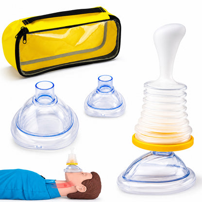 Anti Choking Device Portable Emergency Airway Suction Tool for Home & Travel