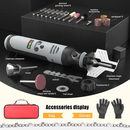 Electric Chainsaw Sharpener Kit